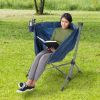 Portable Hammock Camping Chair, Nylon, Blue