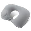 Inflatable Travel Pillow; Pressing U-shaped Neck Pillow; Portable Sleeping Pillow For Airplane; Train; Car; Office